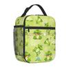Cute Frog Lunch Bag for Women Boys Girls Portable Lunch Box Reusable Cooler Tote Bag for Office Work School Picnic Beach Travel