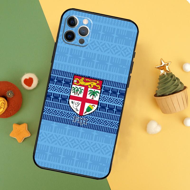 Fijian Masi Tapa Phone Case For iPhone 17 17Air 16 16E 15 14 13 12 11 Pro Max 12 13 Mini Shockproof Cover