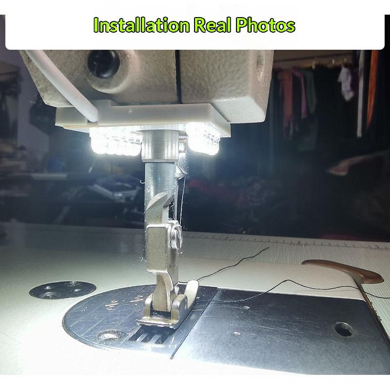 1 Set No Radiation No Strobe Efficient Energy Saving Magnetic Base Sewing Light Flexible Gooseneck Lamp LED Light