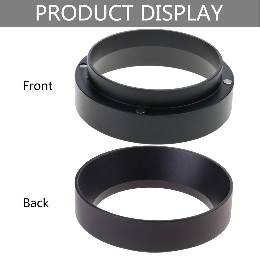Aluminium für Smart Dosing Ring für Bierkrug Kaffeepulver Werkzeug Espresso für 51 54 58MM Kaffeefilter Tamper