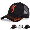 Cotton Baseball Cap With Embroidery For Adults Summer Sun Protection