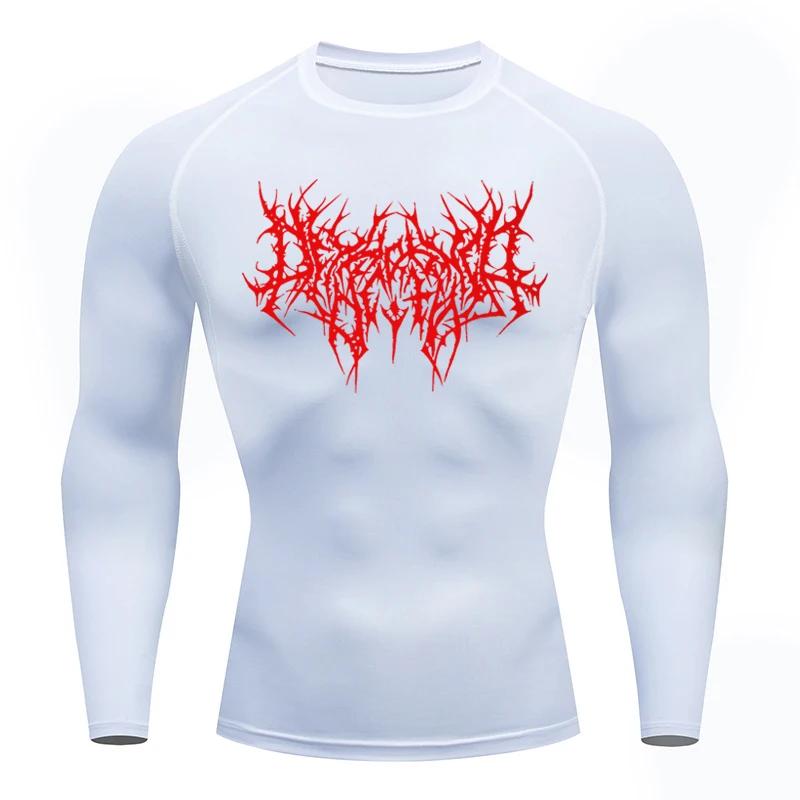 Men's T-shirt Men Running Sport T Shirt Men Compression Fitness Tops Tee Quick DryTight Training Gym Sport Running Shirts Jersey