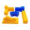 Handmade Colored Playdough Set for Kids with Molds and DIY Tools