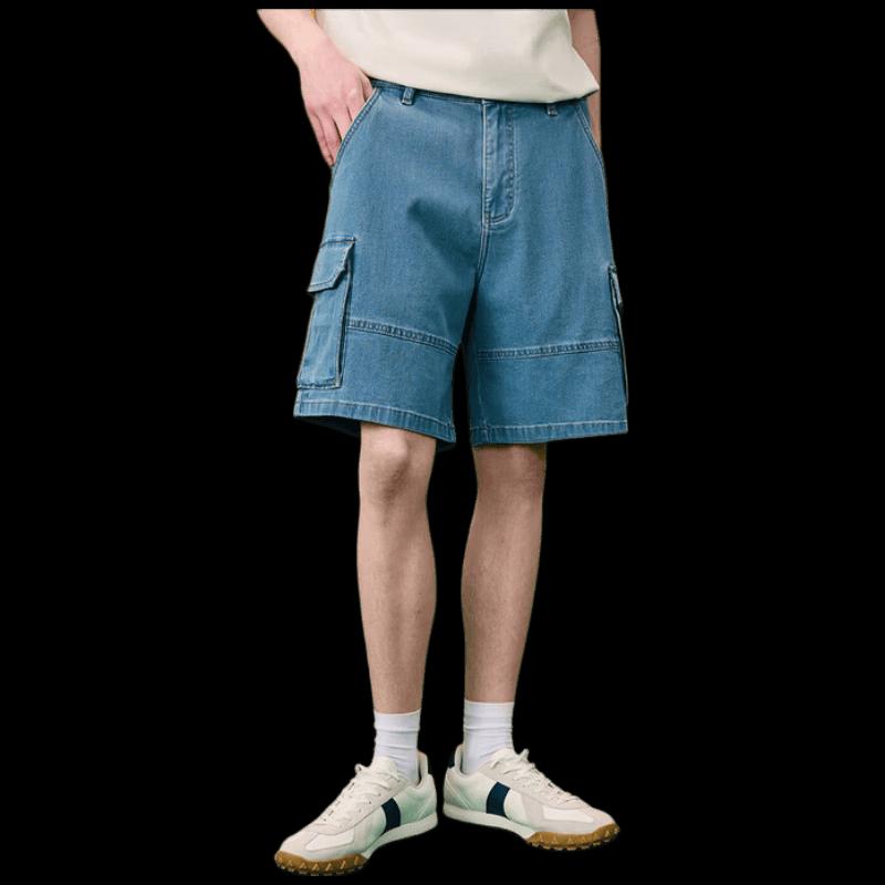 Navigare Men s Sailboat Washed Denim Shorts (Miexu Collaboration) 33