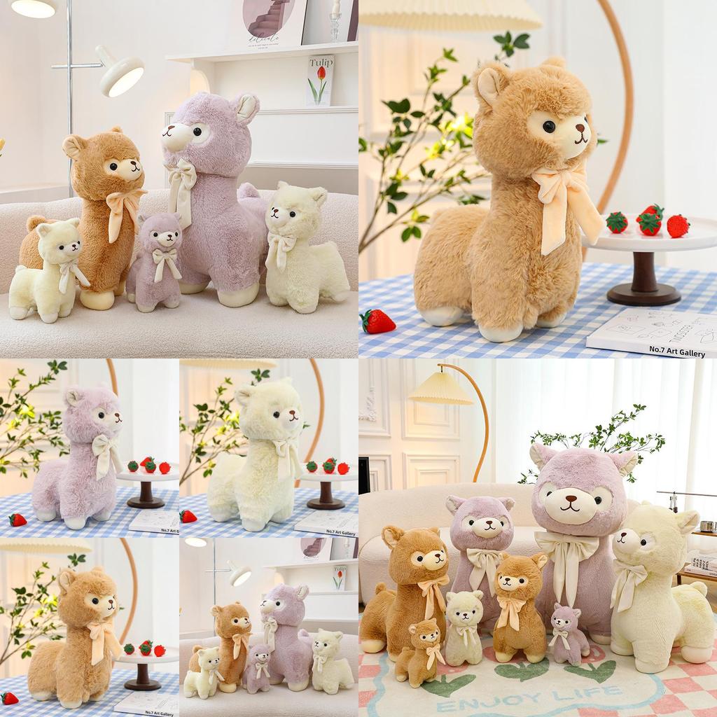 Disney Alpaca Plush Toy With Pp Cotton Filling For Girls Bedroom Decor
