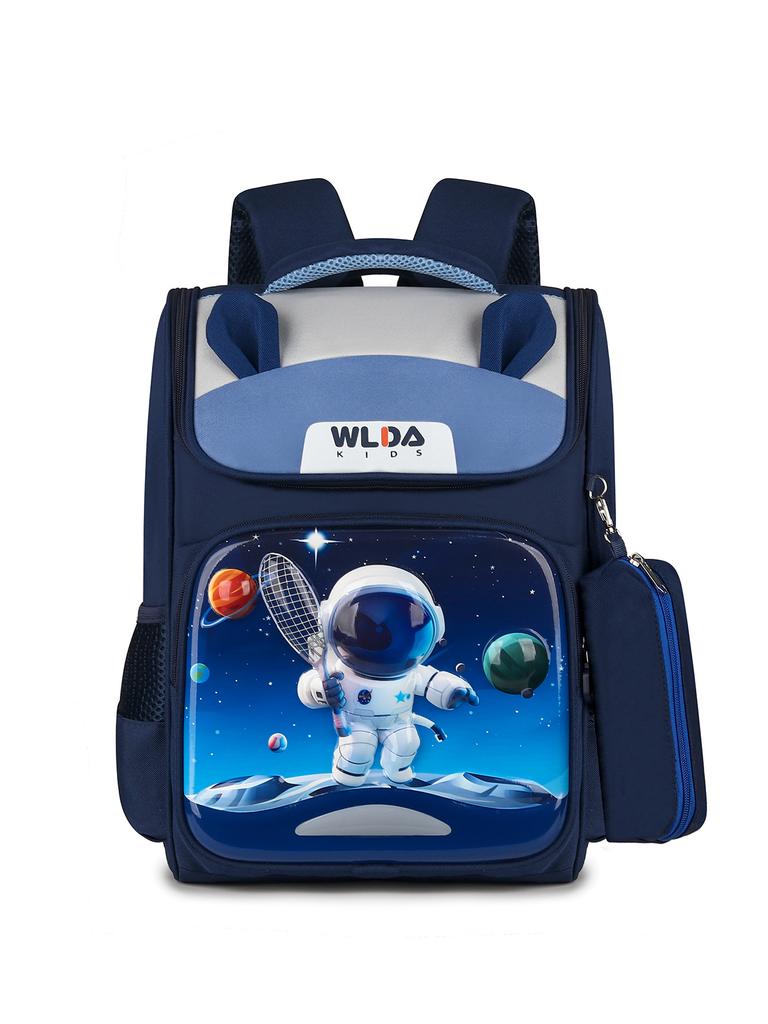 New children's backpack fashion weight reduction space bag large capacity cartoon primary school bag backpack