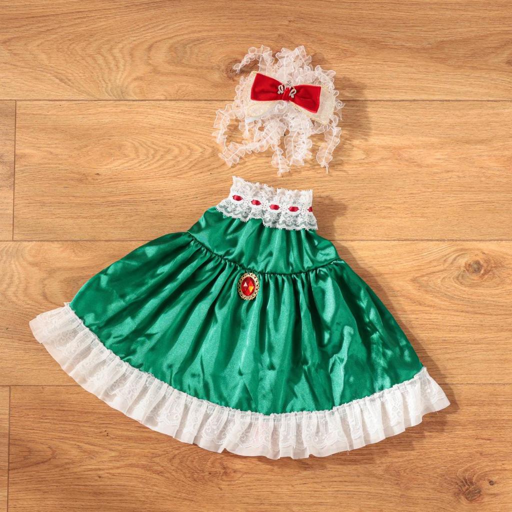 Santa Claus Christmas Coat for Porch Goose Decoration