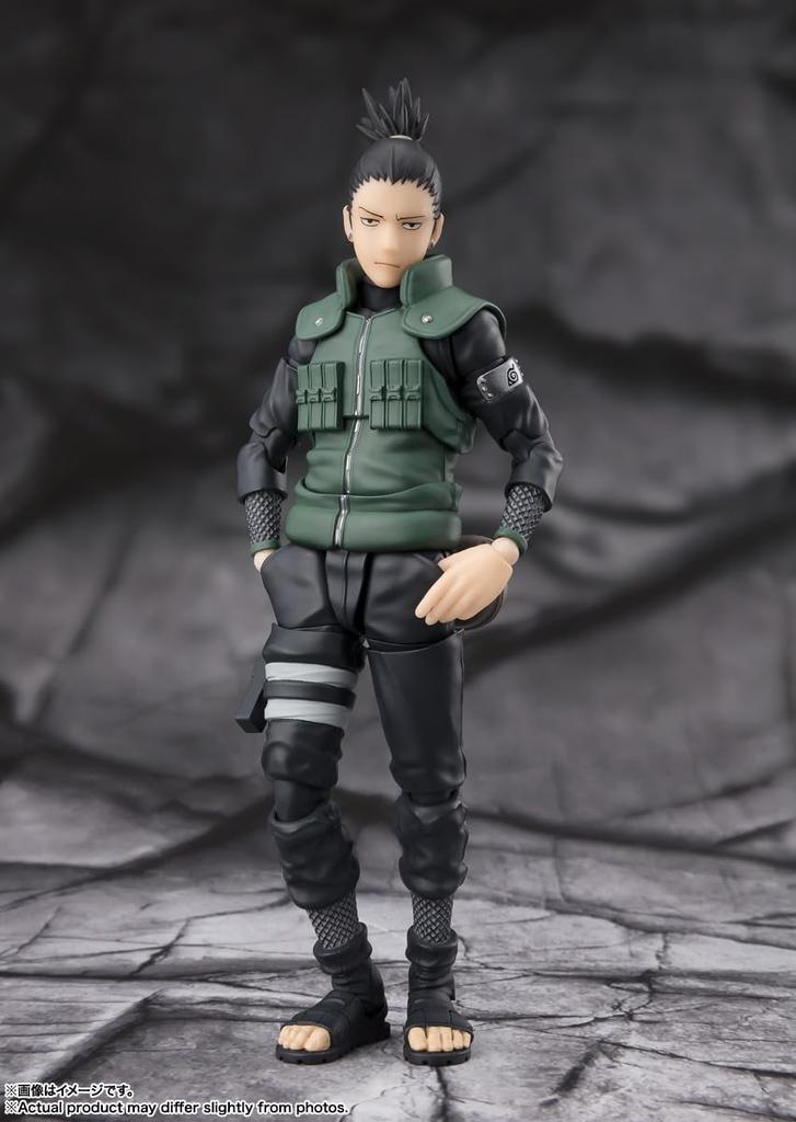TAMASHII NATIONS NARUTO Shippuden Shikamaru Nara Brain That Sees 145mm PVC ABS Painted Movable Figure S.H.Figuarts -The Ahead-Approximately &