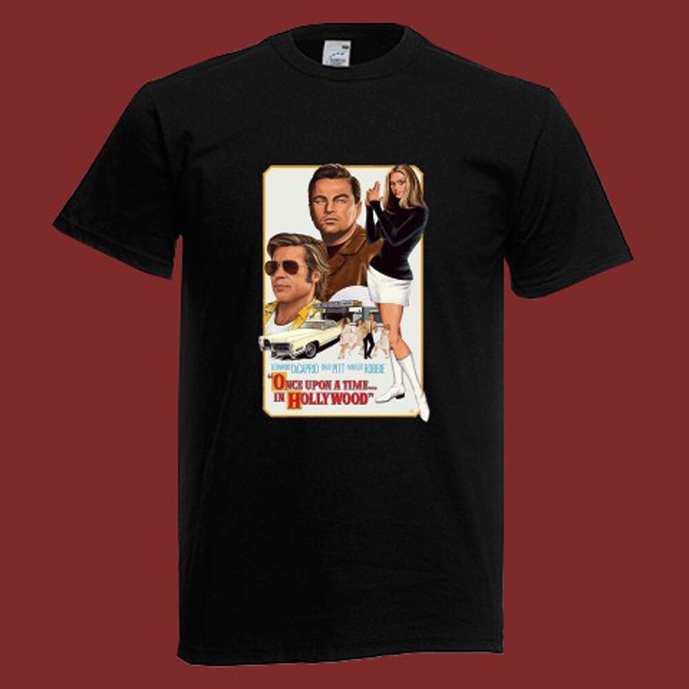 Once Upon A Time in Hollywood Mens Black Size S-5XL XXXXL
