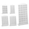 New Fashion Accessories Earrings Ear Studs Metal Stand Organizer Plastic Display Jewelry Show Rack