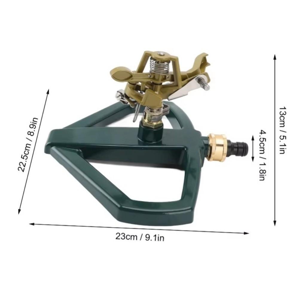 Zinc Zinc Zinc Alloy Construction Garden Hose Sprinkler Oscillating Sprinkler  Yard Sprinkler