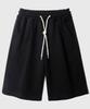 JEMUT Flash Summer One-Pleat Half Pants 8 Styles Black Sosp2483
