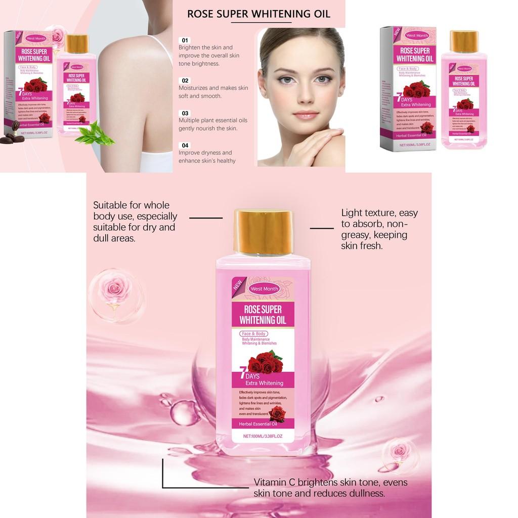 Luxurious Rose Body Oil For Deep Hydration And Moisturizing Skin Care Routine