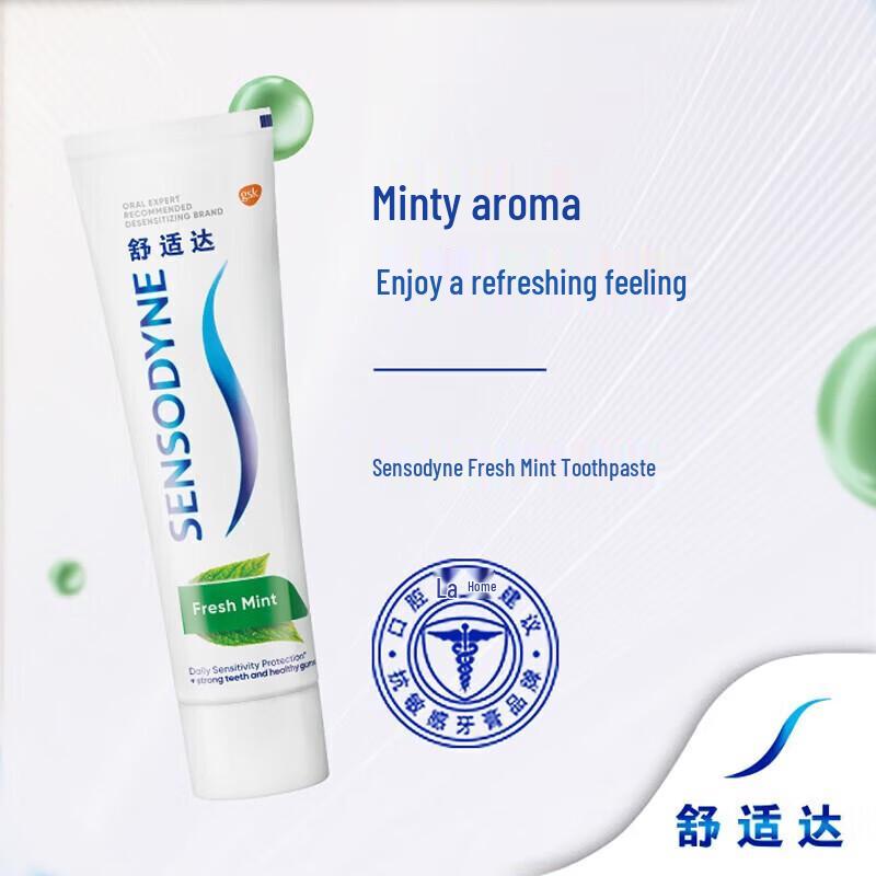 Sensodyne Fresh Mint Sensitive Toothpaste Value Pack