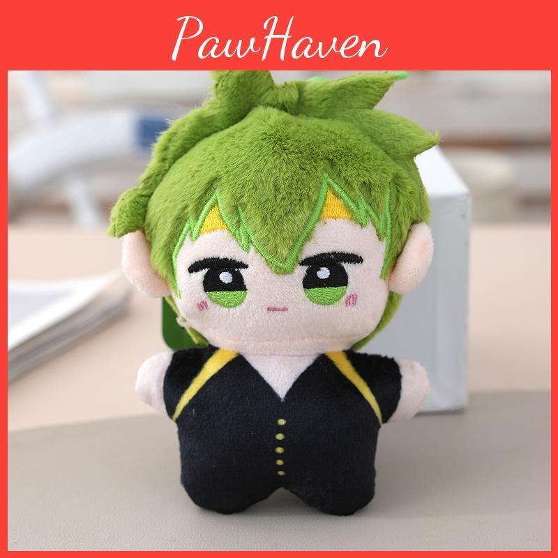 Haikyuu Anime Inspired Plush Toy Keychain With Pp Cotton  For Bag Charm Accessories