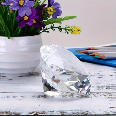 1 Pc Faceted Rhinestone, Wedding Birthday DIY Accessories, Home Decoration, Room Decoration, Pendant Decoration
