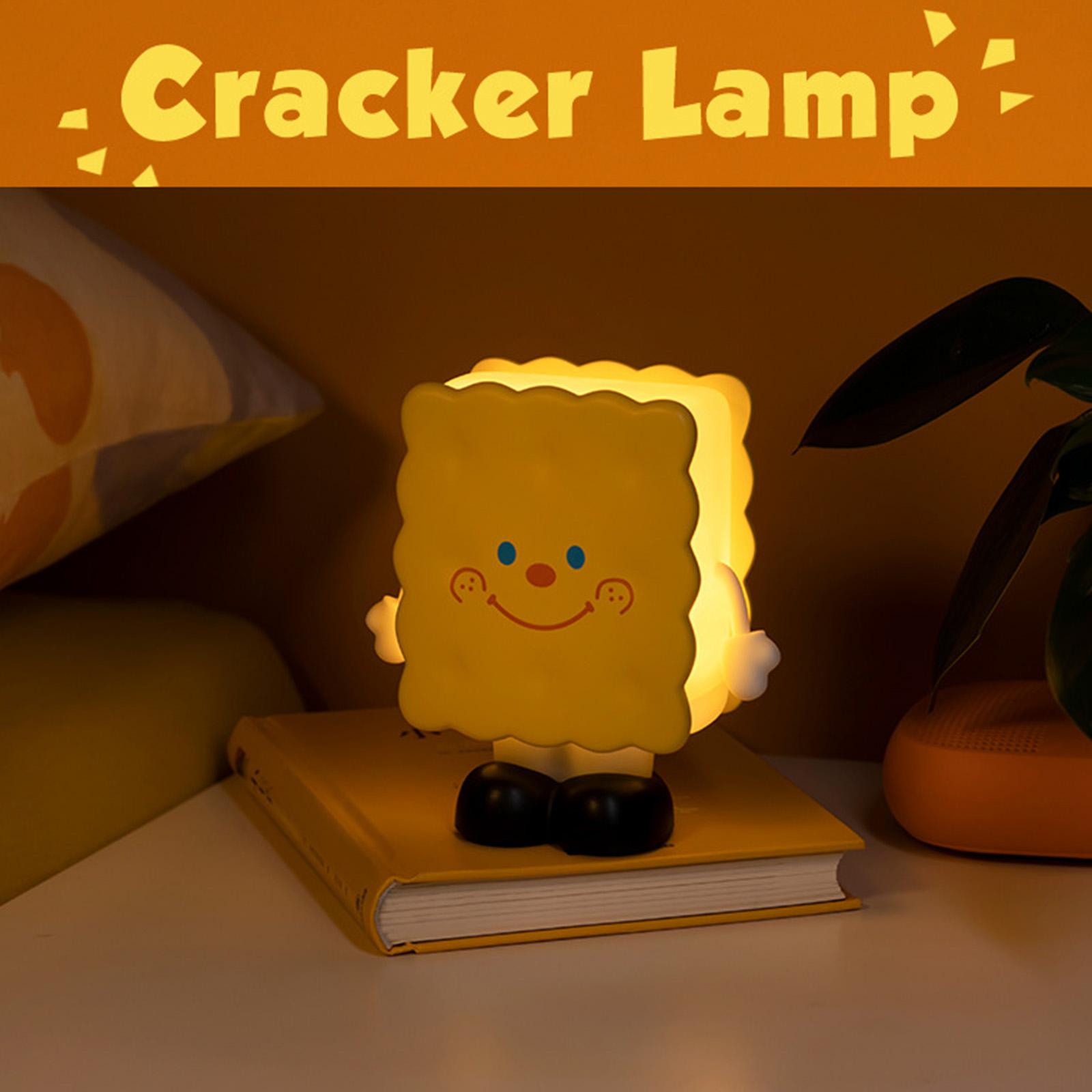 

Creative Cookie Night Light For Children s Bedroom, Cute Cartoon Rechargeable Stepless Dimming Eye,Friendly Sleep Light One Size
