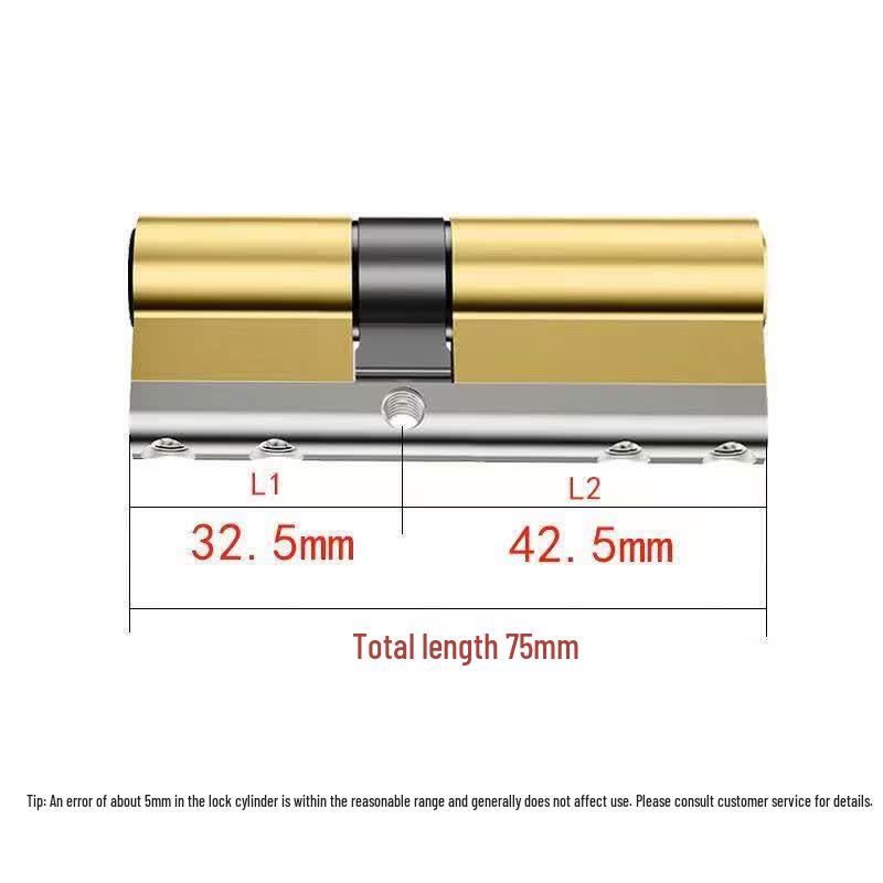 Rong Yu All-Copper Blade Door Lock Cylinder