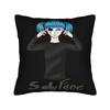 Fronha Sally Face Poliéster Macio Capa de Almofada Decoração Máscara Sal Fisher Jogo Larry Johnson Capa para Almofada de Sofá Casa Zíper