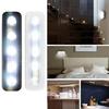 Bewegungssensor Licht 5 LED Helle Lampe für Schrank Schrank Garderobe Treppen Unter Regal Betrieben Kabellos