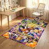 Personalized Crystal Velvet Carpet,Dragon Ball Custom Printed Name, Plush Area Rug For Home Indoor Decor
