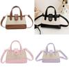 Cute Girls' Bucket Crossbody Bag Pu Material Breathable Summer Baby Outing Accessory Handbag