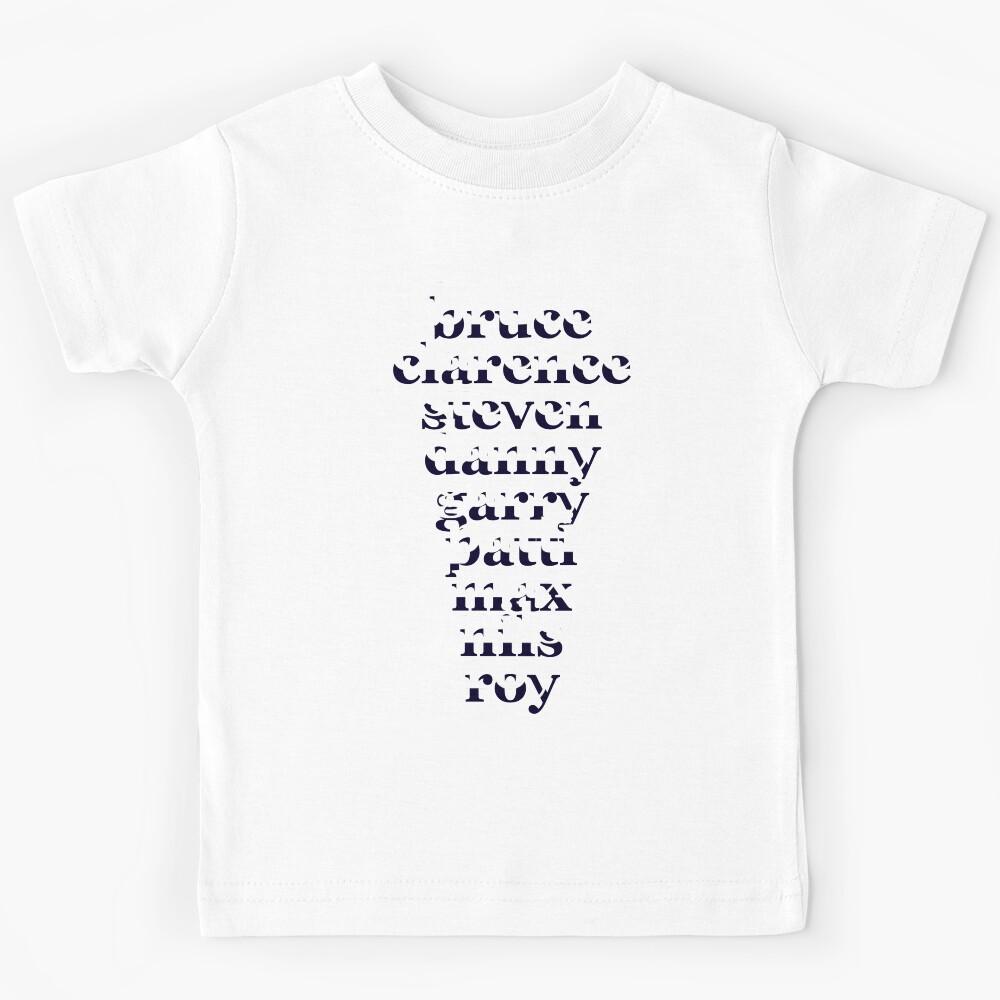 Band Members - Original - White and Dark Blue Kids T-Shirt 170