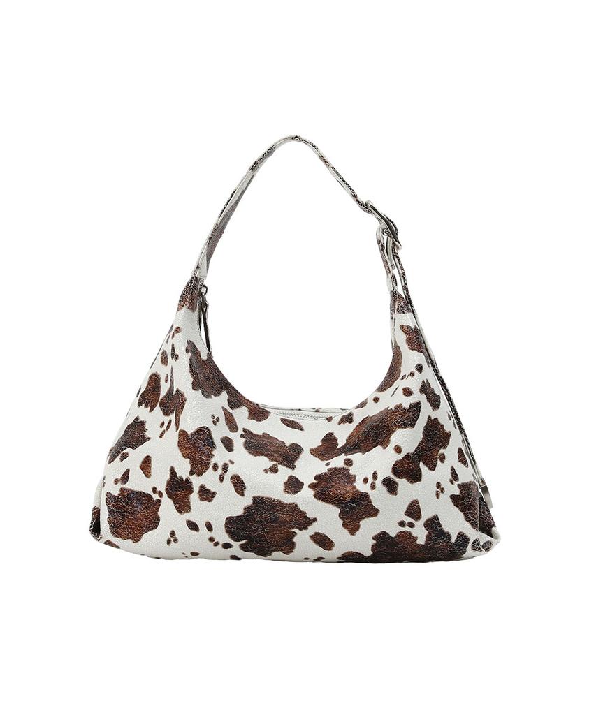 Sand Museum Cactus Hobo Bag Mini [Cow Brown]