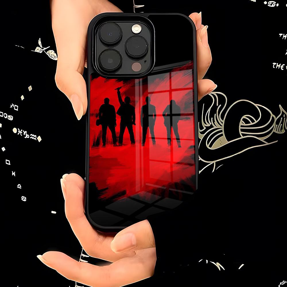 

Rock And Roll U-U2 Band Phone Case PC+TPU For IPhone 15 16 17ProMax 13 16 11 12 14 Pro Xs Max Mini Xr X Plus Cover iPhone 15 Pro Max