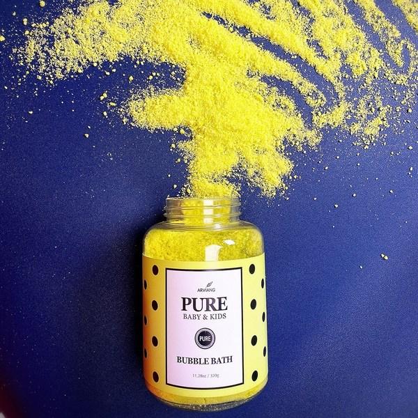 Arvien Pure Bubble Bath for Infants Bubble bathing agent, moisturizing cypress, 320g, 1 piece