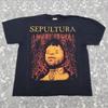 Vintage Sepultura Roots Metal Band T-Shirt Graphic Print Tee