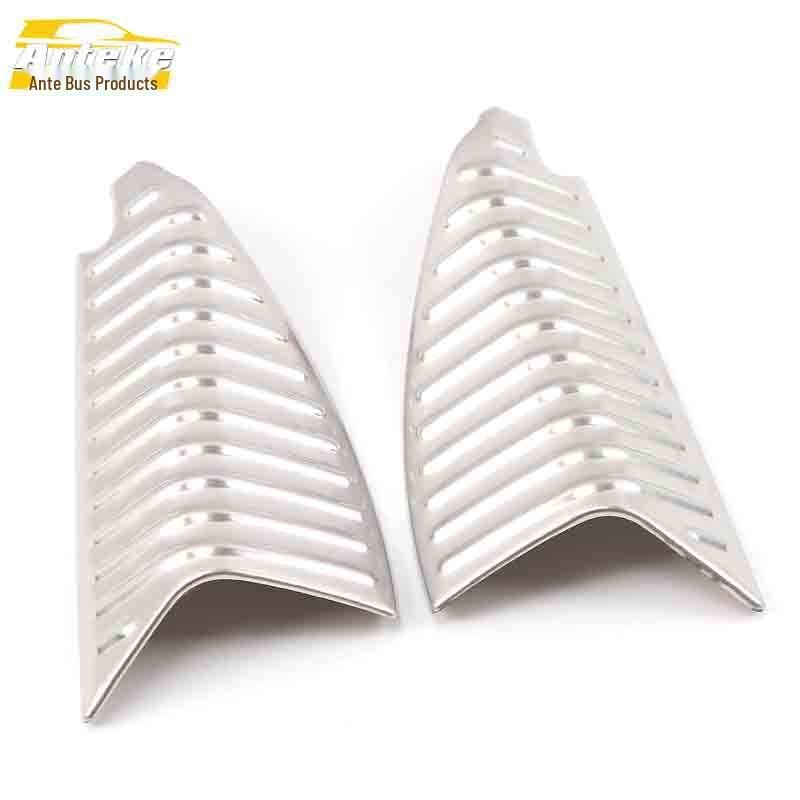 Karoq A-Pillar Decorative Stickers & Stainless Steel Triangle Sequins Car Accessories