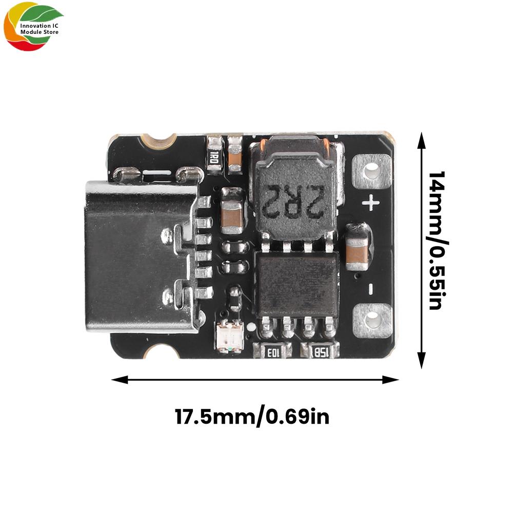 1-10pcs Mini 1S 3.2V/3.6V LiFePO4 Battery Charging Board, 2.4A Fast Charger Module, Trickle/Constant Current Charging