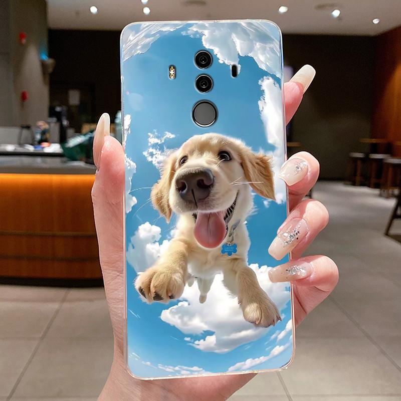 Luxury Cute Cool Case For Huawei Mate 10 Pro 10Pro Back Cover Transparent Silicone TPU Phone Case For Huawei Mate 9 Mate9 Casing