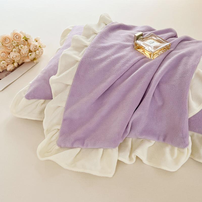 2 szt. Pojedyncza poszewka na poduszkę Miękka Ciepła Jesień/Zima Kryształowy Aksamit Flanelowa/Polarowa Poszewka na poduszkę Jednolita Kawa Camel 48*74cm Bez Wypełnienia