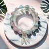 Daisy Popcorn Beaded Bracelet: Elegant Women's Hand Jewelry