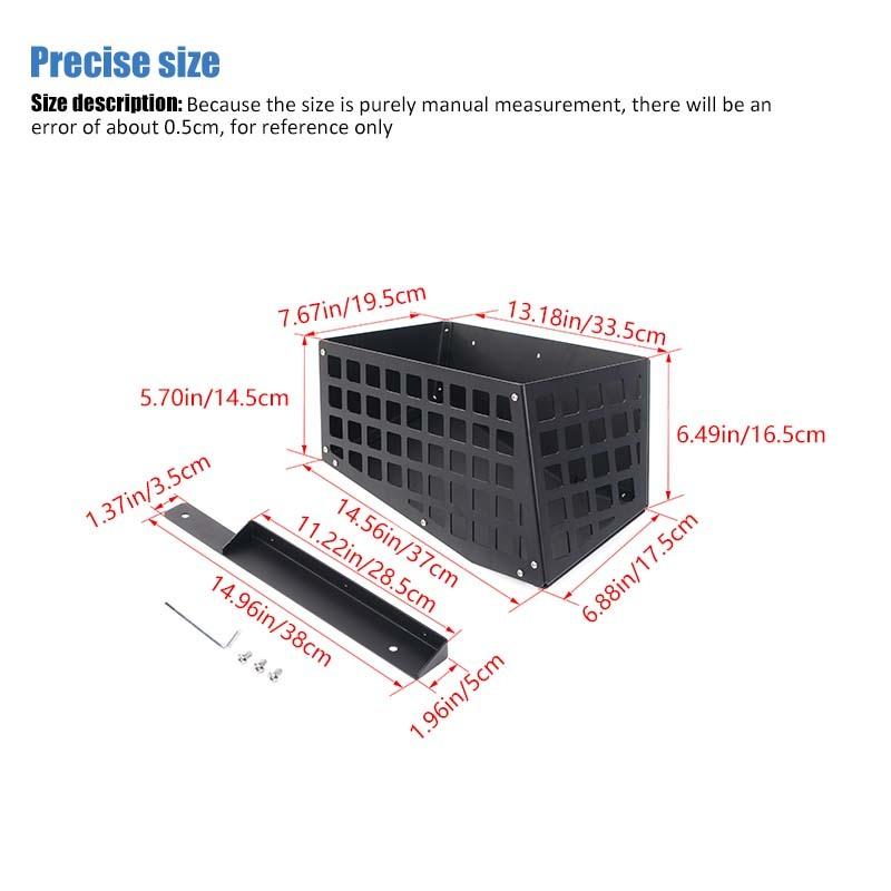 Pro Jeep Wrangler JK 2007-2017 4dveřová verze Boční multifunkční úložný box Organizér Kontejner Interiérové úložné doplňky