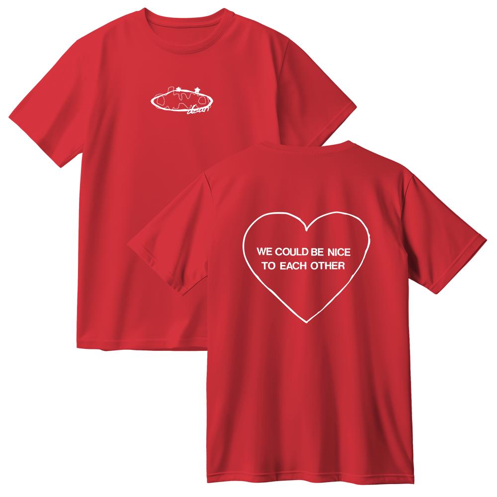 Olivia Dean Nice To Each Other Cotton Tshirt Women Men Crewneck Short Sleeve Tee Casual Streetwear Tops 2026 Springsummer New