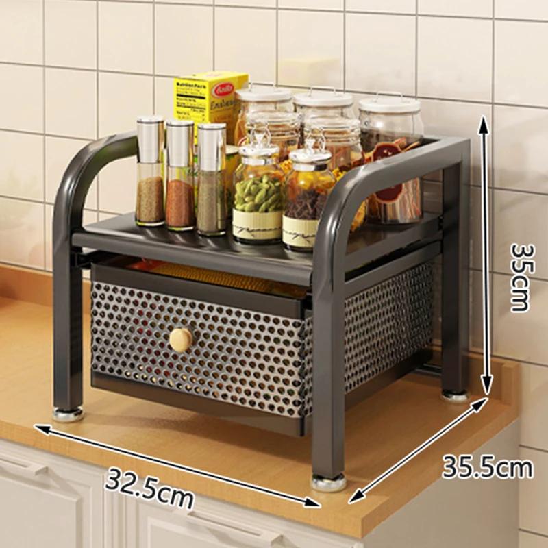Bar Trolley Cart Kitchen Shelf Breathable Fruit Basket Corner Multi-Layer Rack Storage Rack Wine Trolley Bar Cart For Kitchen