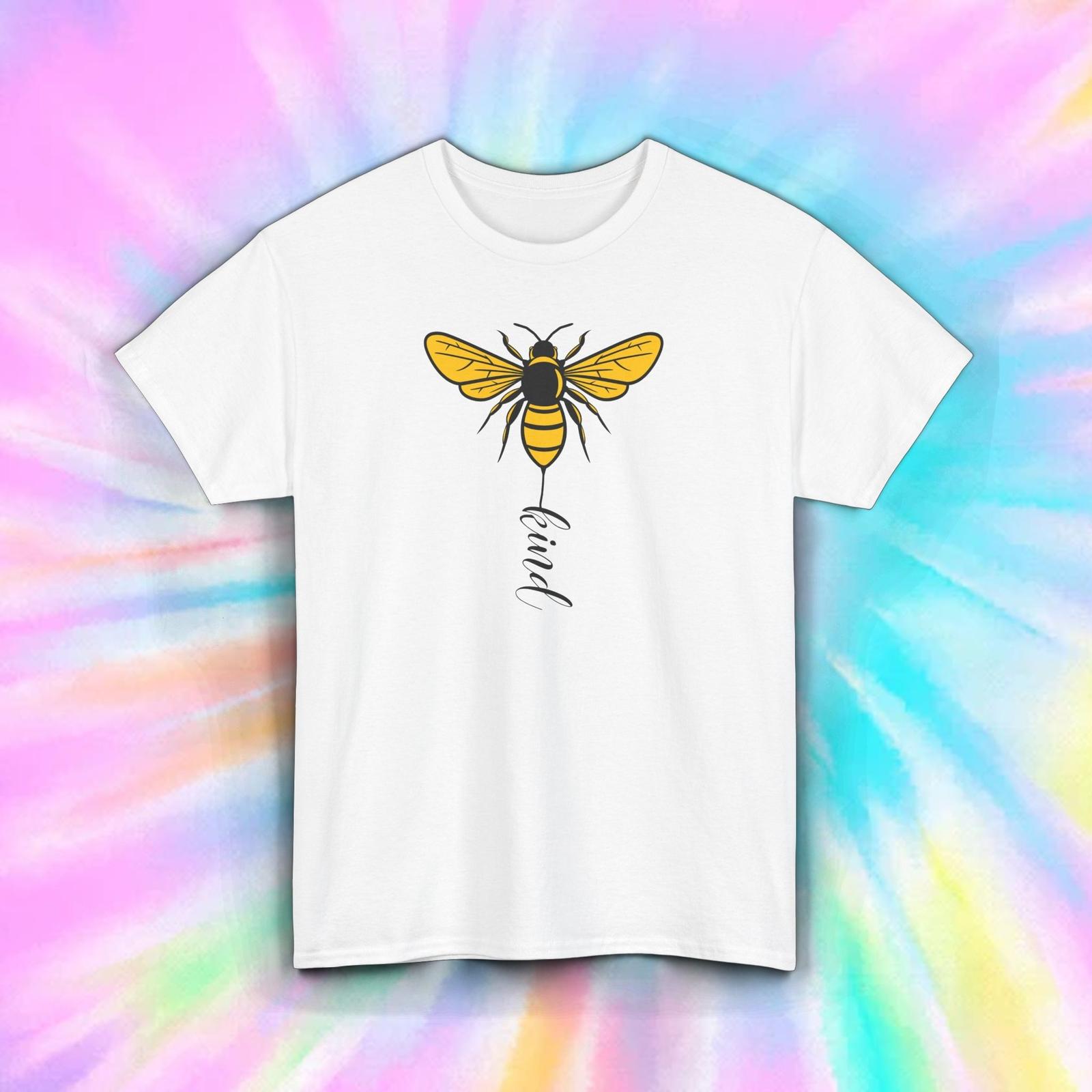 Bee Kind Cute Bumblebee Nature Lover Positive Vibes Gift T-Shirt S-5XL S