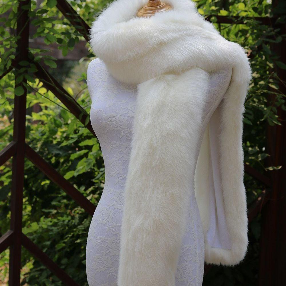 Winter Kunstfellschal Fuchs Verdickter Nerzschal Schal Schal Ausländischer Stil Warm Langer Fellkragen Schal