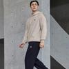Adidas Solid Color Hooded Casual Long Sleeve Sweatshirt Unisex Sweatshirt Phosphor-Brown IV7584