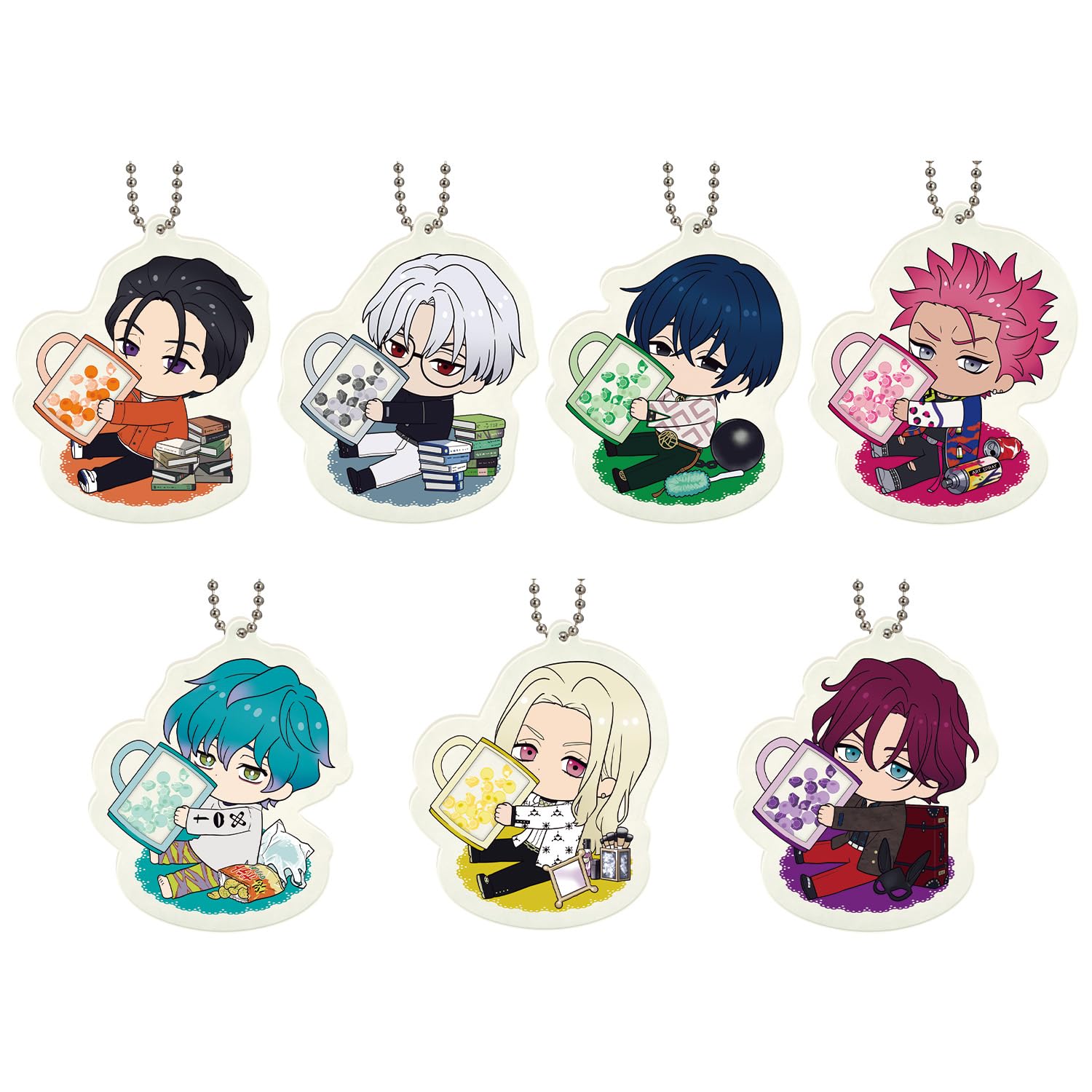 

Шарм-подвеска «Движущиеся бусины» Сверхчеловеческая история общего дома от [BANDAI] «Харизма» (Ящик 18)