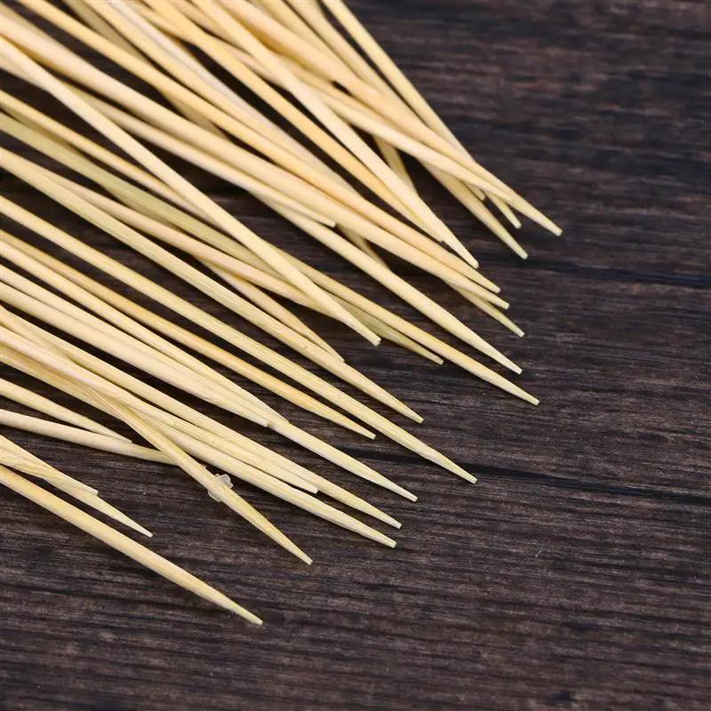 100 Pcs 12cm Cocktail Picks Creative Handmade Heart Shape Bead Appetizer Picks Fruit Toothpicks Party Supplies