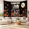 Terrifier Art the Clown Wall Tapestry Home Decor Hanging Cloth Art Background Tapestry for Bedroom