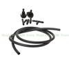 652F High Quality Car Windscreen Water Wiper Nozzle Mist Washer Hose Pipe With Spout Joint For Universal 307 2x