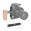 Trilho de Segurança NATOs de Liberação Rápida com Parafuso 1/4 Anti-Torção para Equipamentos de Fotografia e Videografia