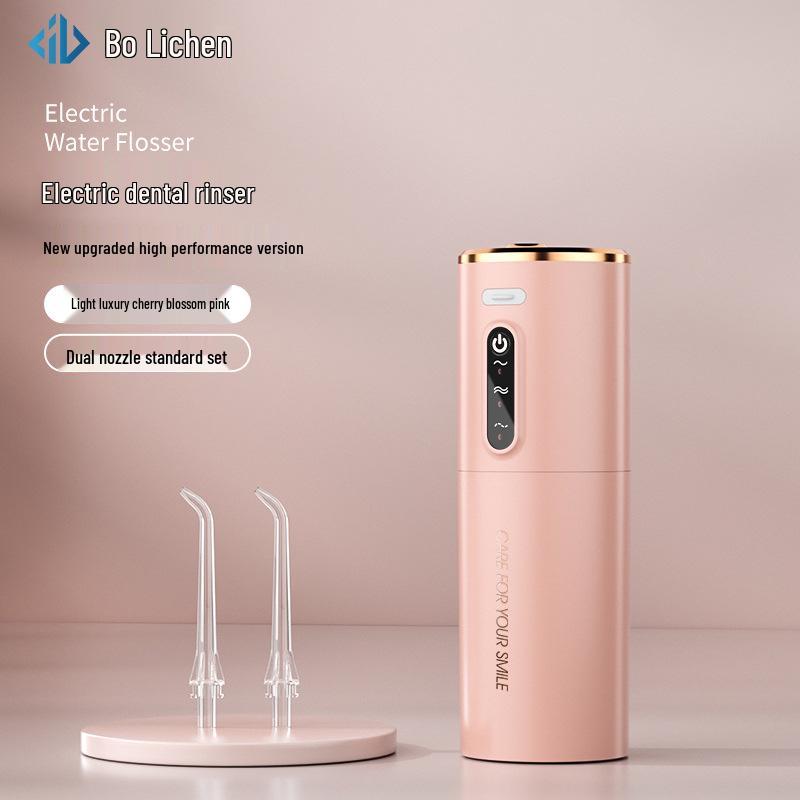 Portable Electric Water Flosser for Interdental and Orthodontic Cleaning