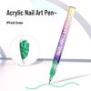 Nail Art Graffiti Pen Set – 12 Quick-Drying Acrylic Colors for DIY Fingernail Painting and Outlining