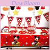 Suprimentos para Festa Temática do Mickey Mouse Para Celebrações de Aniversário Alegres e Festivas